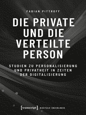 cover image of Die private und die verteilte Person
